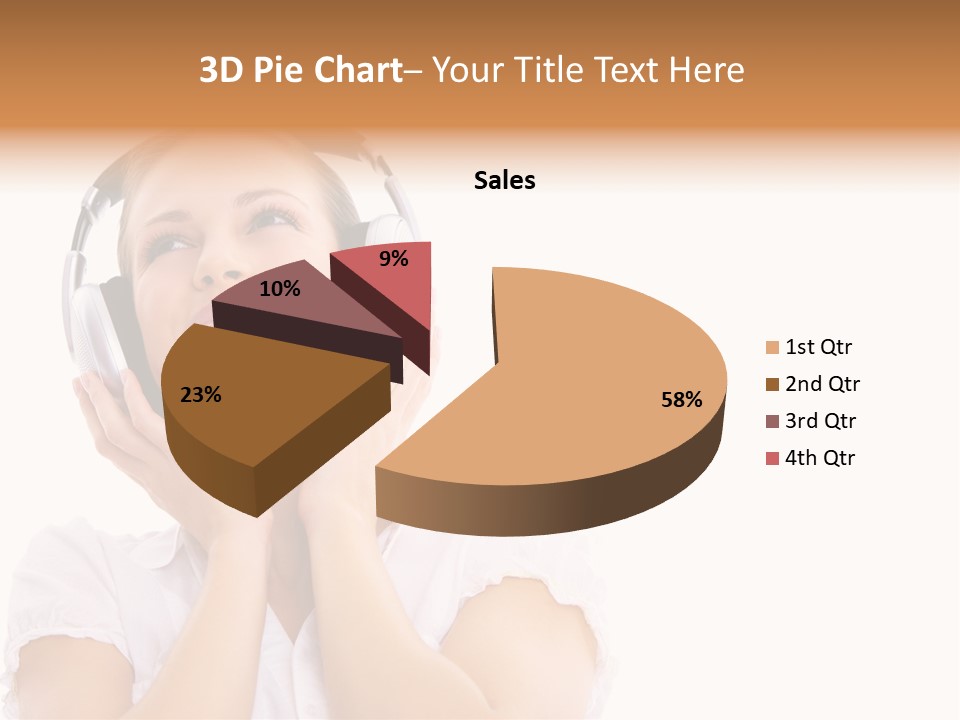 Gorgeous Vitality Lips PowerPoint Template