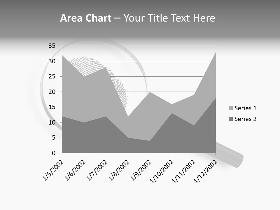 Identity People Fingerprint PowerPoint Template