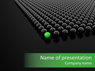 Network Isolated Ahead PowerPoint Template