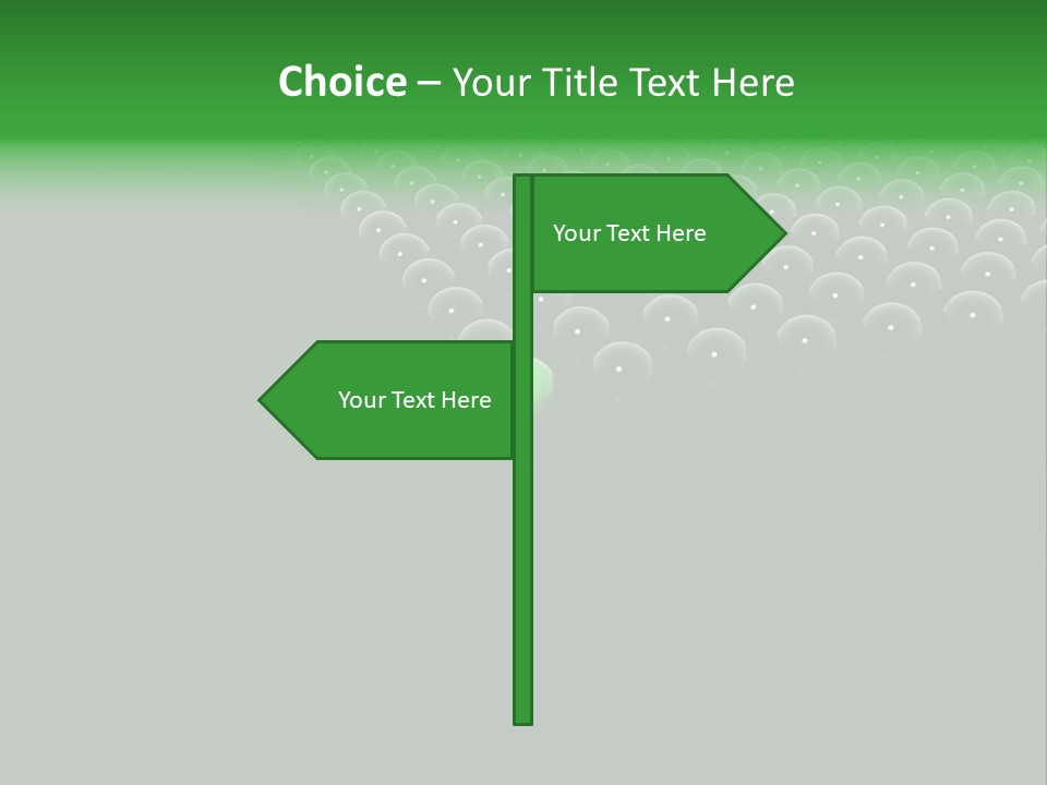 Network Isolated Ahead PowerPoint Template