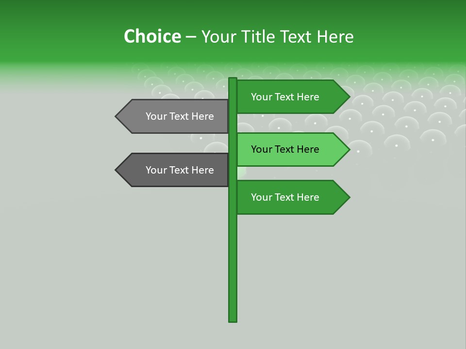 Network Isolated Ahead PowerPoint Template
