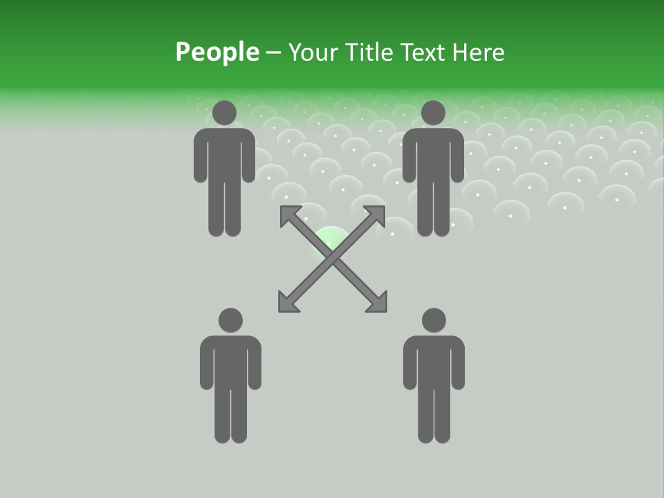 Network Isolated Ahead PowerPoint Template