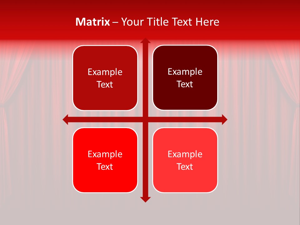 Drapes Show Stage PowerPoint Template