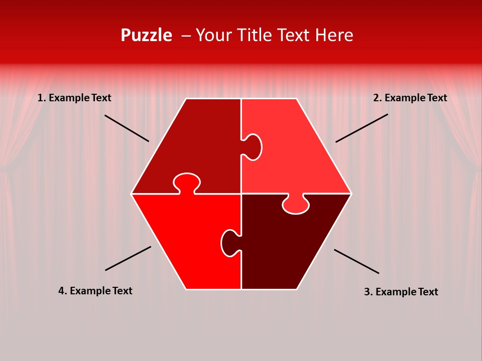 Drapes Show Stage PowerPoint Template