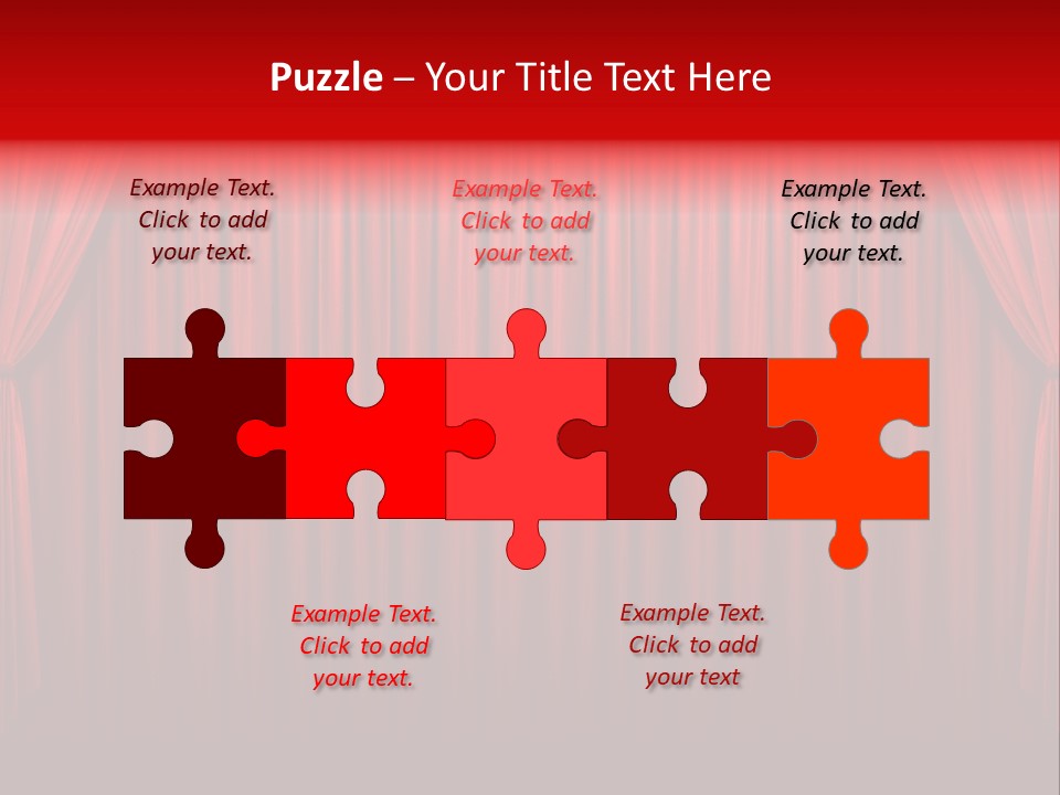 Drapes Show Stage PowerPoint Template