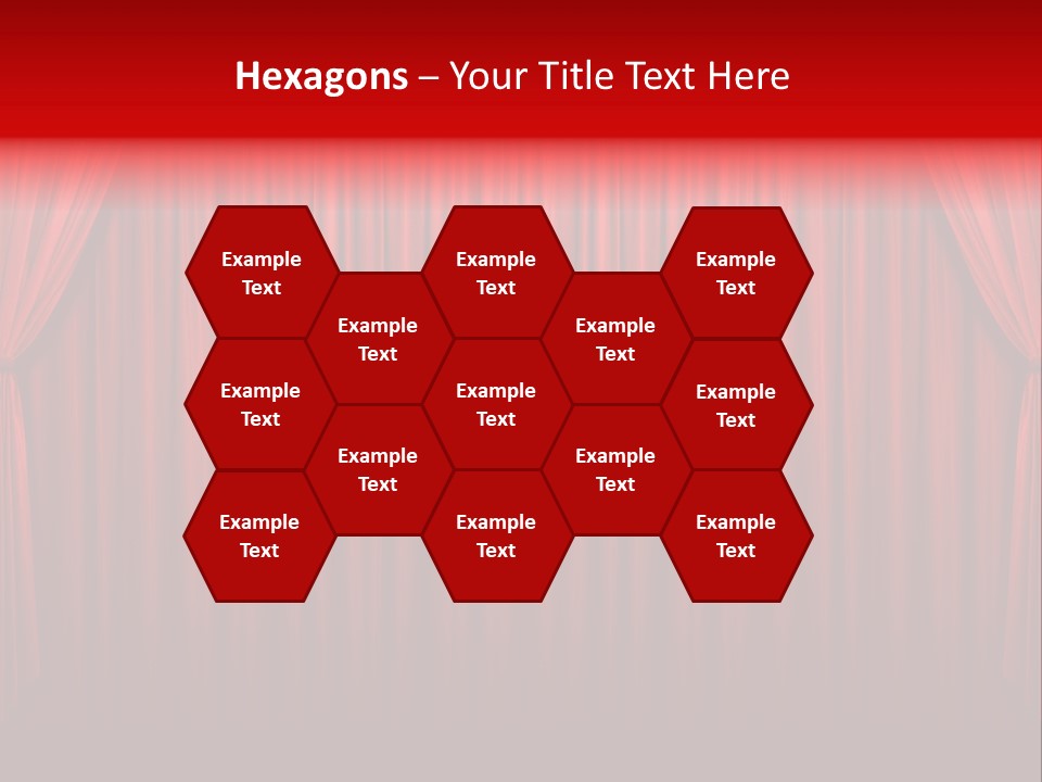 Drapes Show Stage PowerPoint Template