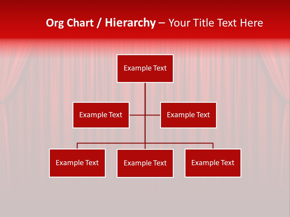 Drapes Show Stage PowerPoint Template