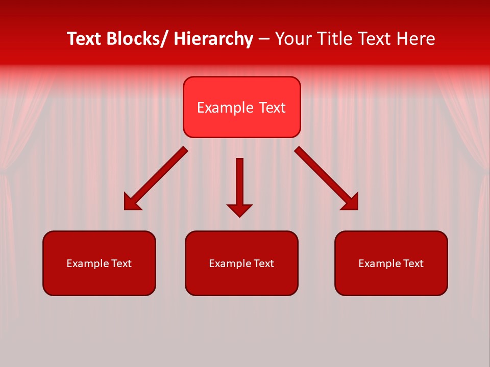 Drapes Show Stage PowerPoint Template