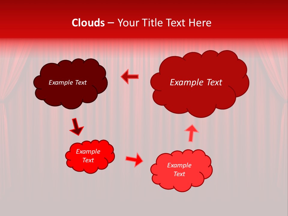 Drapes Show Stage PowerPoint Template
