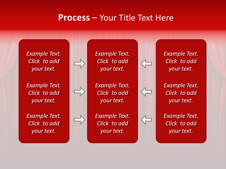 Drapes Show Stage PowerPoint Template