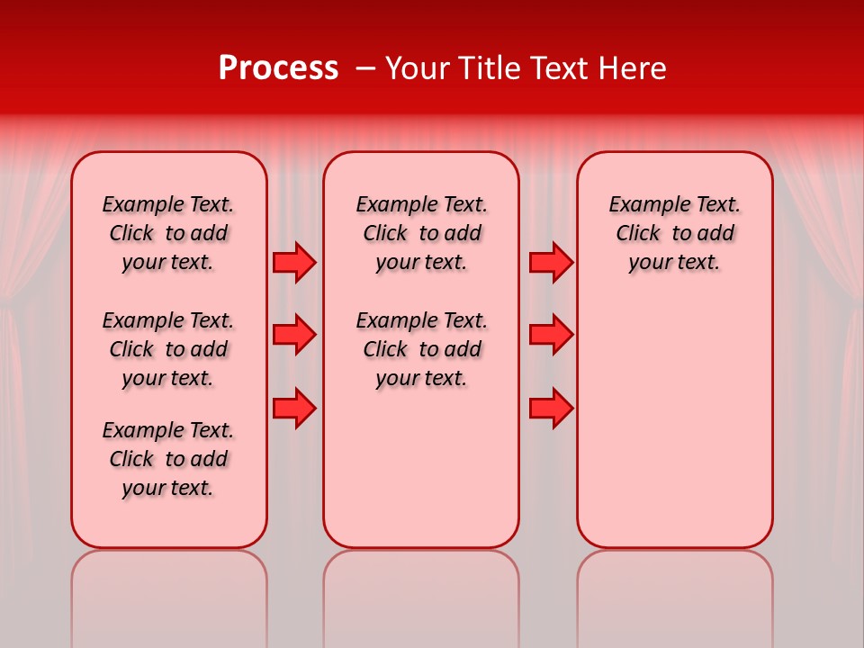 Drapes Show Stage PowerPoint Template