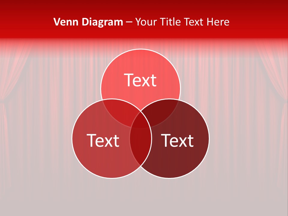 Drapes Show Stage PowerPoint Template