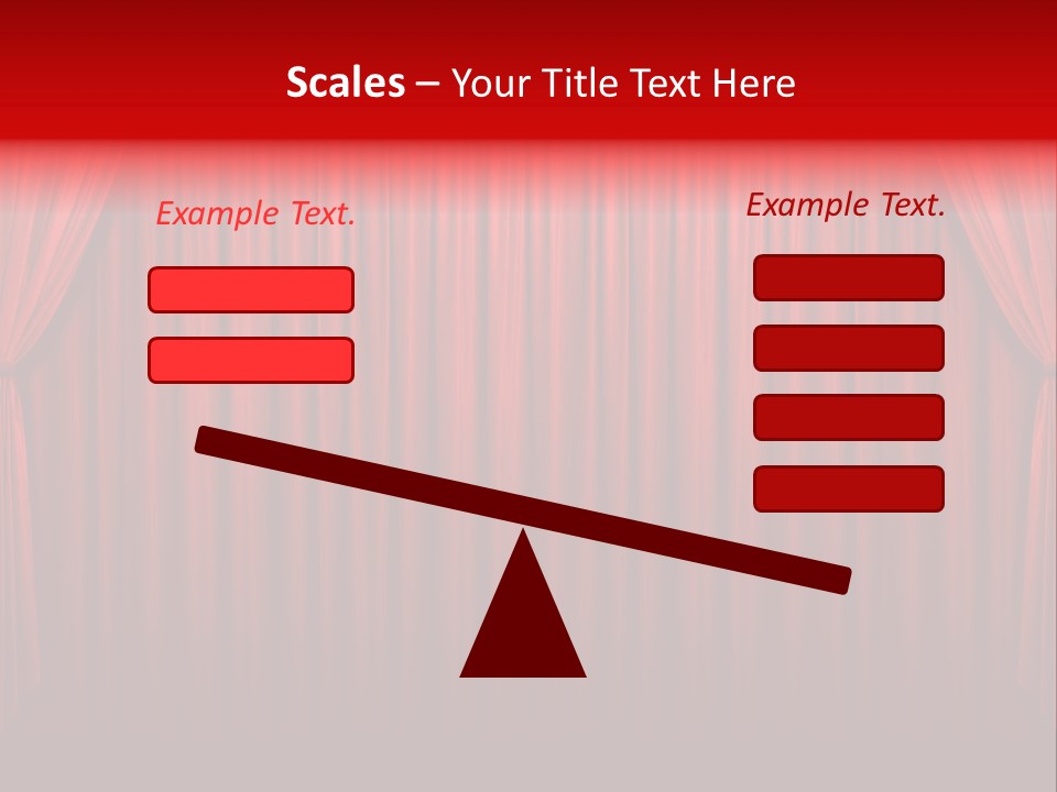 Drapes Show Stage PowerPoint Template