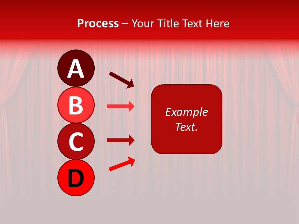 Drapes Show Stage PowerPoint Template