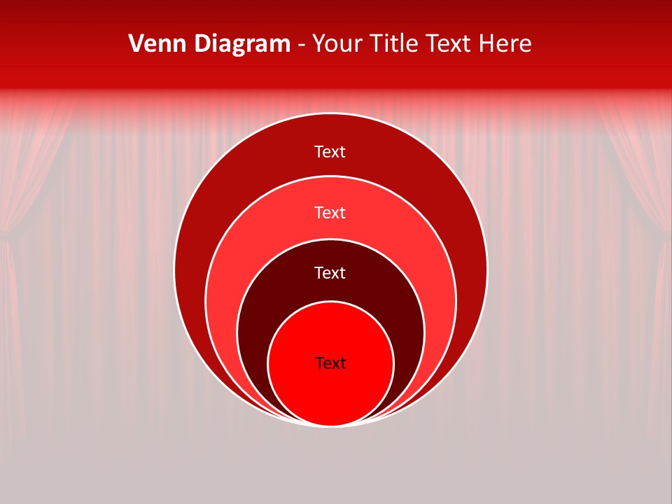 Drapes Show Stage PowerPoint Template