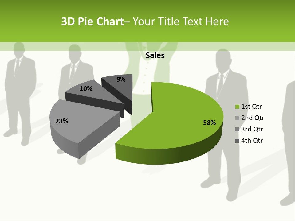 Audio Isolated Bright PowerPoint Template