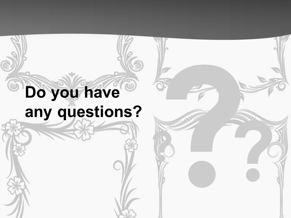 A Set Of Four Square Frames With Floral Designs On Them PowerPoint Template