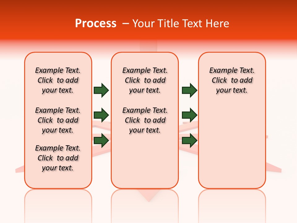A Person Standing In Front Of A Red Arrow PowerPoint Template
