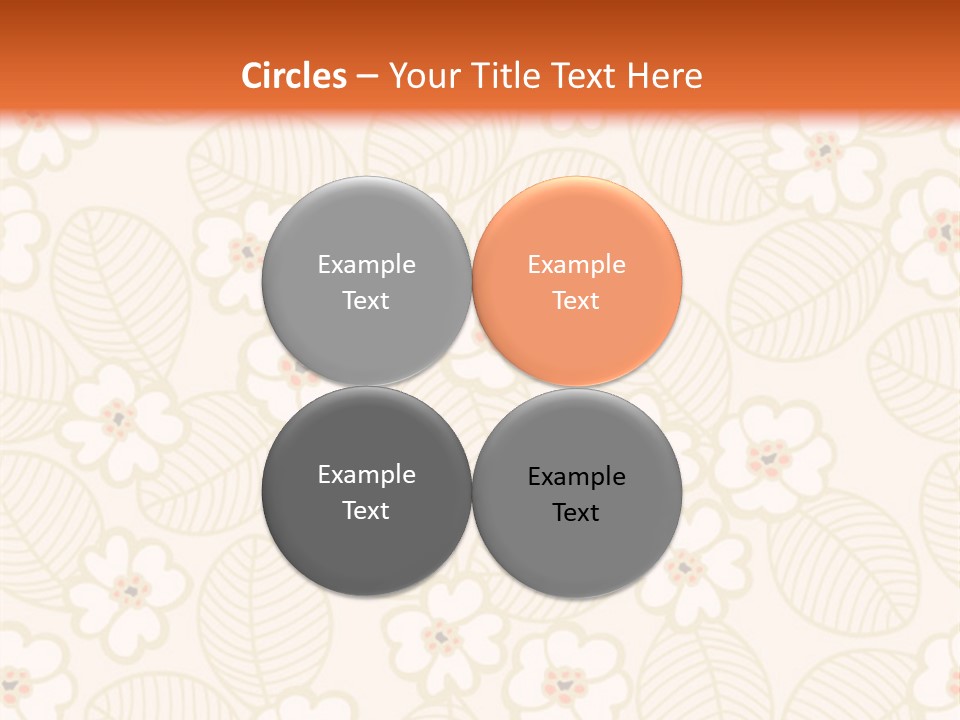 Pattern Illustration Calm PowerPoint Template