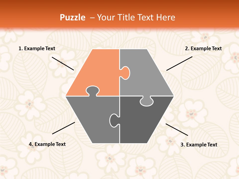 Pattern Illustration Calm PowerPoint Template