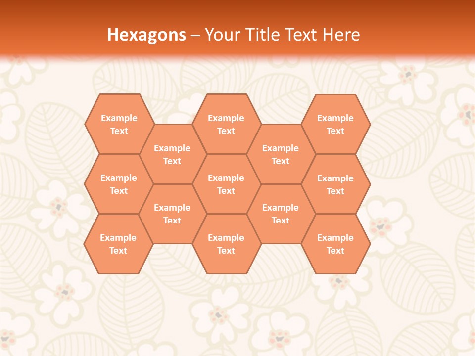 Pattern Illustration Calm PowerPoint Template