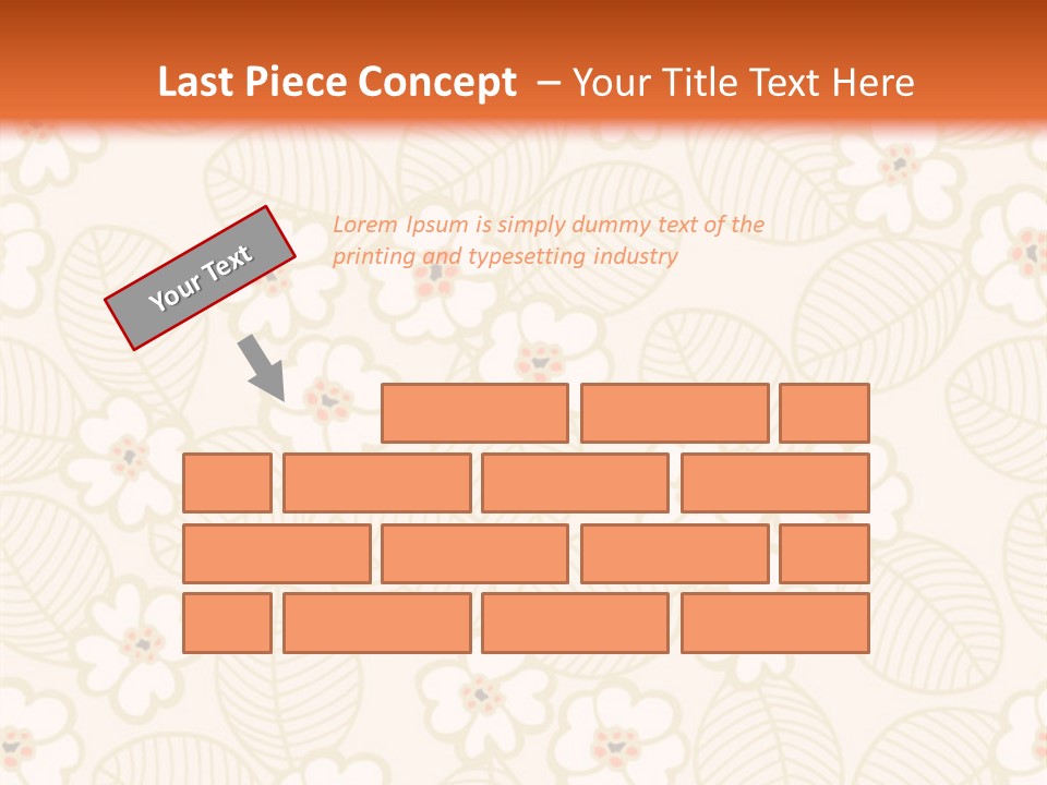 Pattern Illustration Calm PowerPoint Template