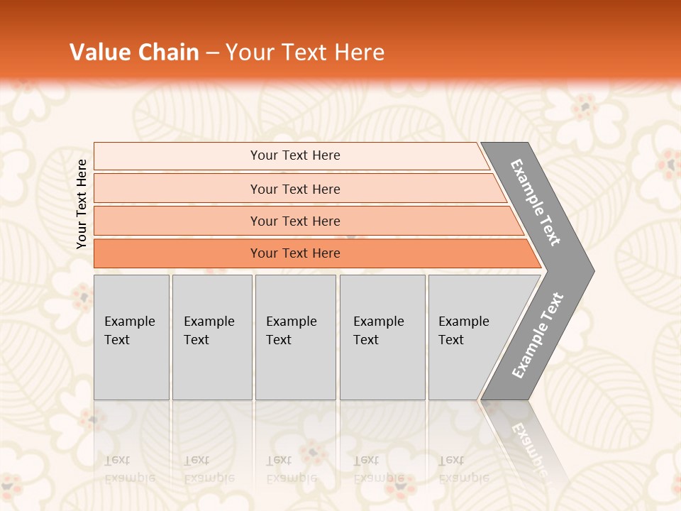 Pattern Illustration Calm PowerPoint Template