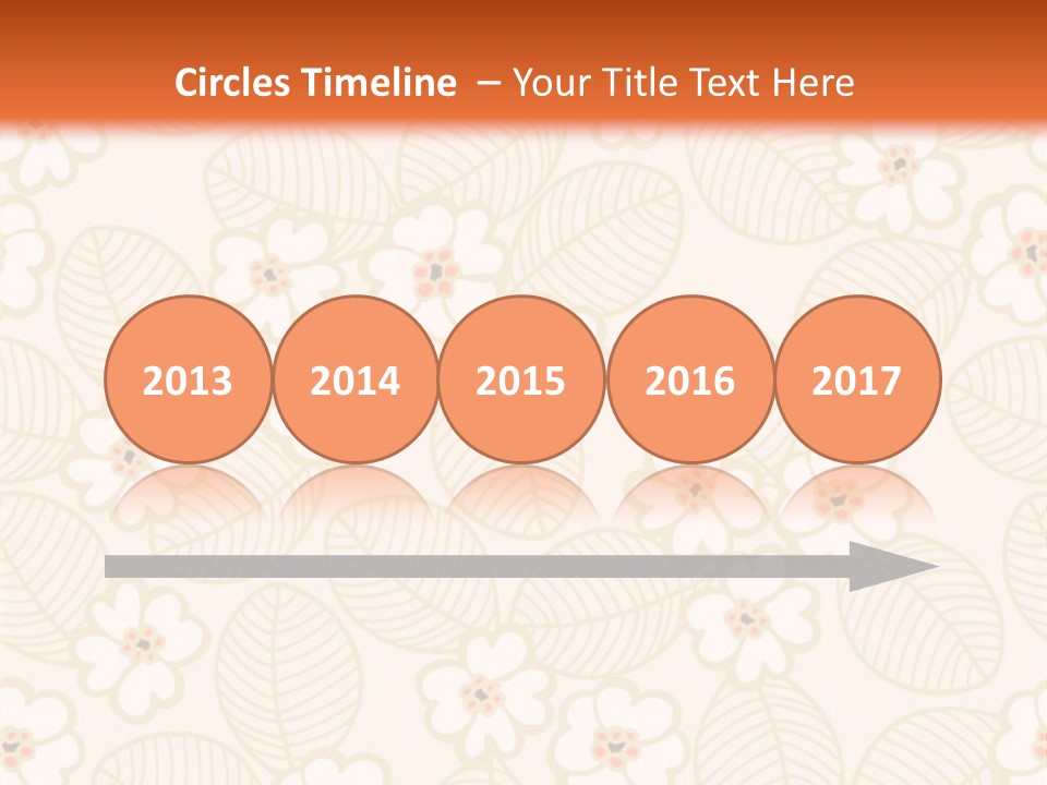 Pattern Illustration Calm PowerPoint Template