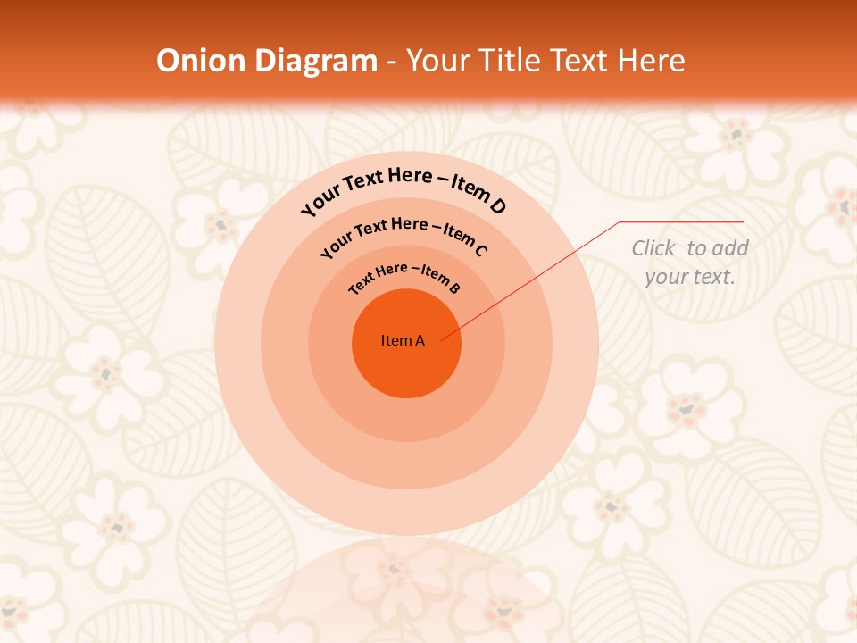Pattern Illustration Calm PowerPoint Template