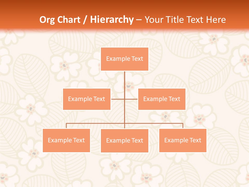 Pattern Illustration Calm PowerPoint Template