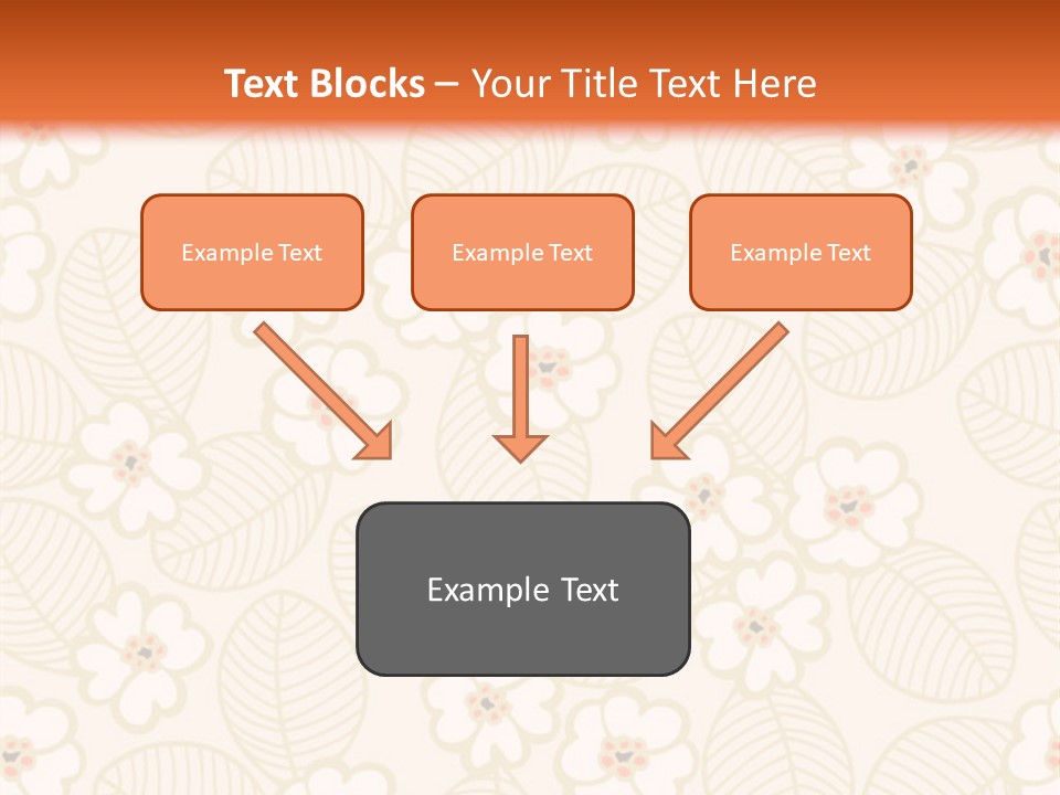 Pattern Illustration Calm PowerPoint Template