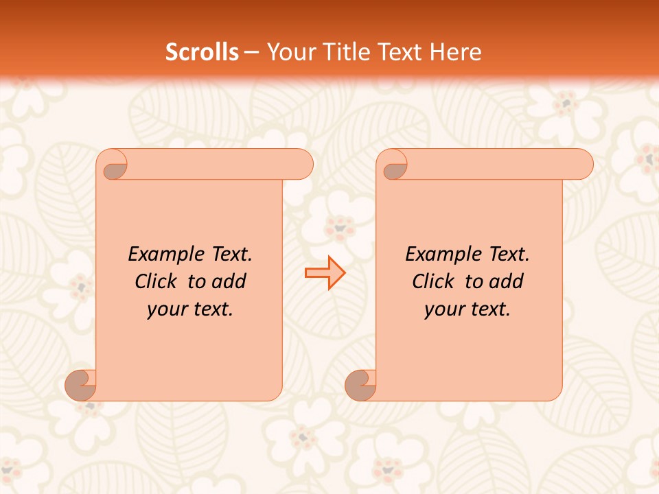 Pattern Illustration Calm PowerPoint Template