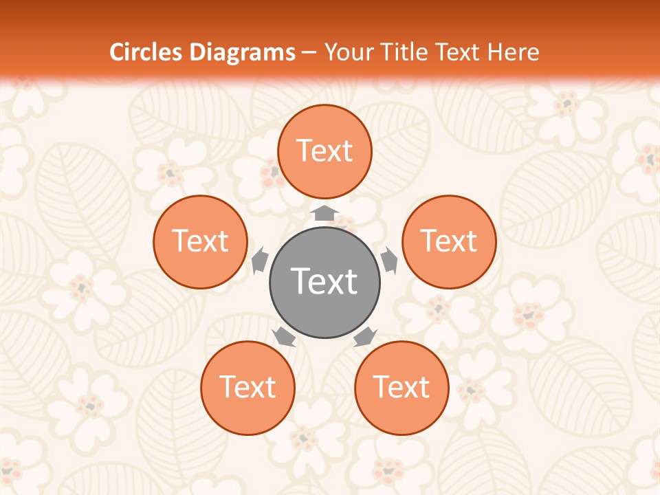 Pattern Illustration Calm PowerPoint Template