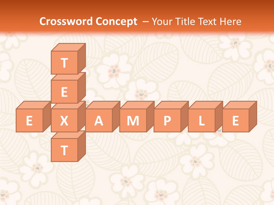 Pattern Illustration Calm PowerPoint Template