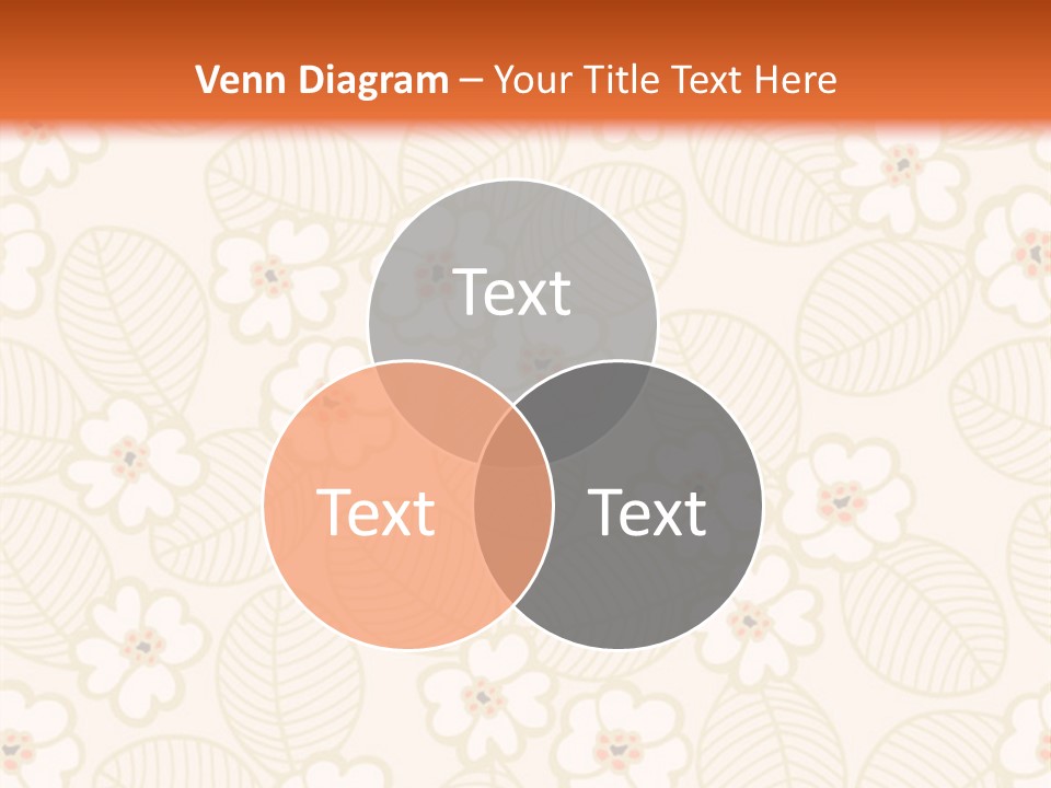 Pattern Illustration Calm PowerPoint Template