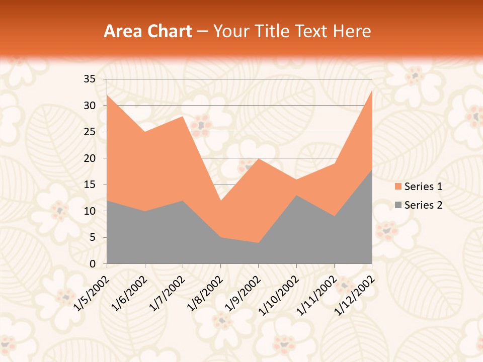 Pattern Illustration Calm PowerPoint Template