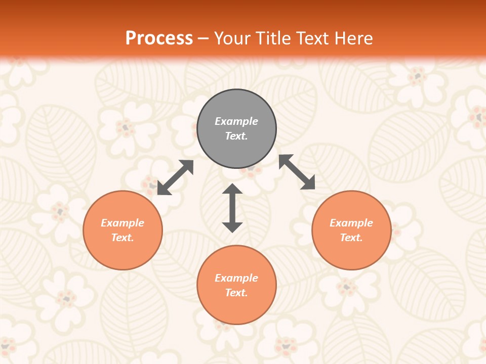 Pattern Illustration Calm PowerPoint Template