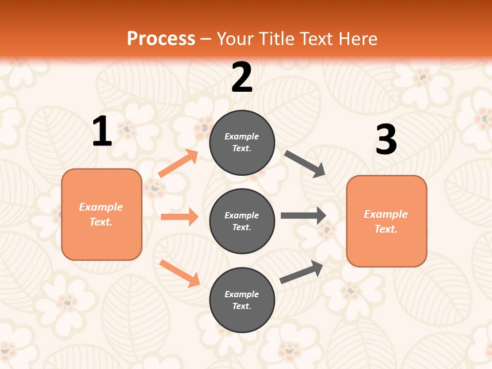 Pattern Illustration Calm PowerPoint Template