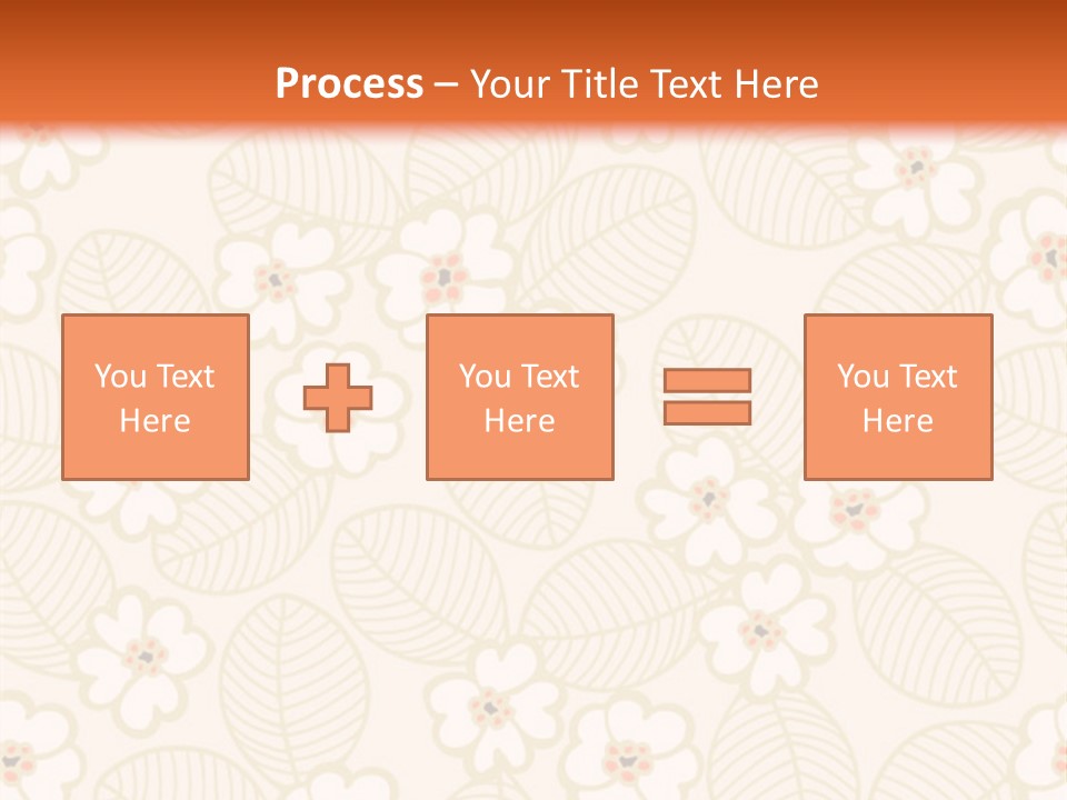 Pattern Illustration Calm PowerPoint Template