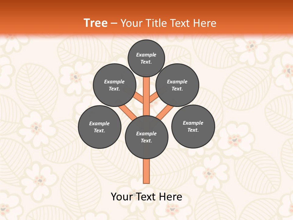 Pattern Illustration Calm PowerPoint Template