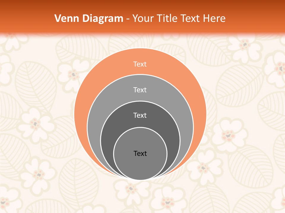 Pattern Illustration Calm PowerPoint Template