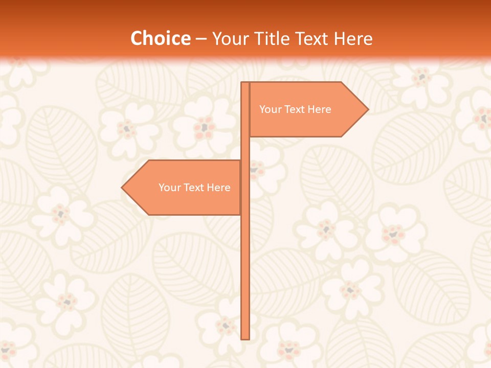 Pattern Illustration Calm PowerPoint Template