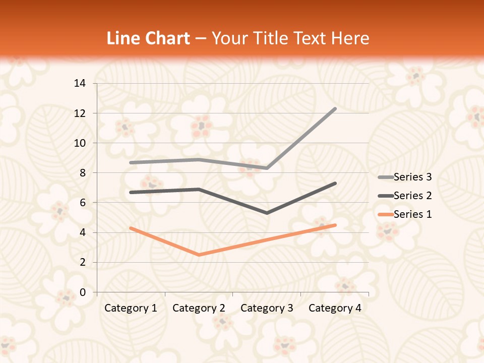 Pattern Illustration Calm PowerPoint Template