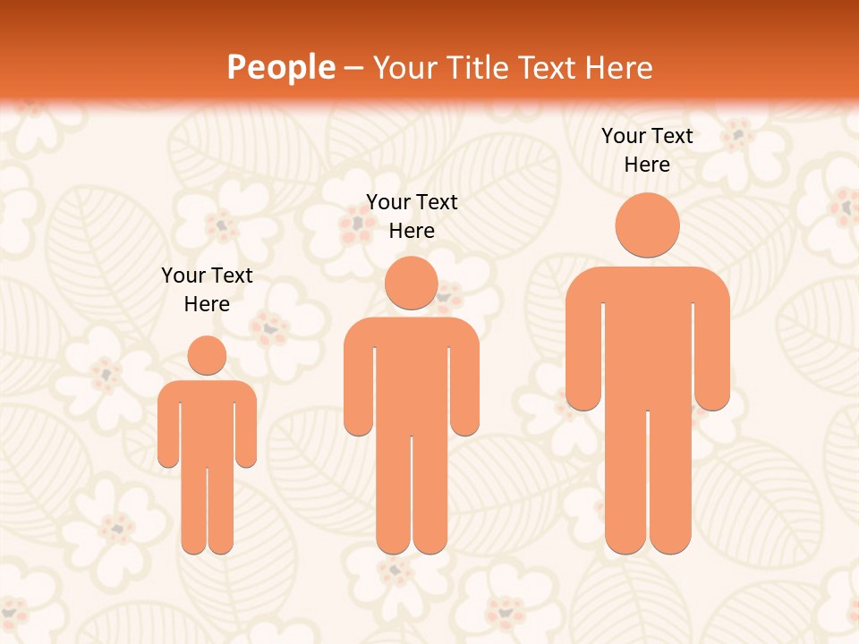 Pattern Illustration Calm PowerPoint Template