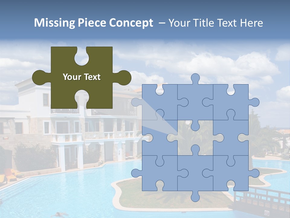 Sky Vacation Resort PowerPoint Template