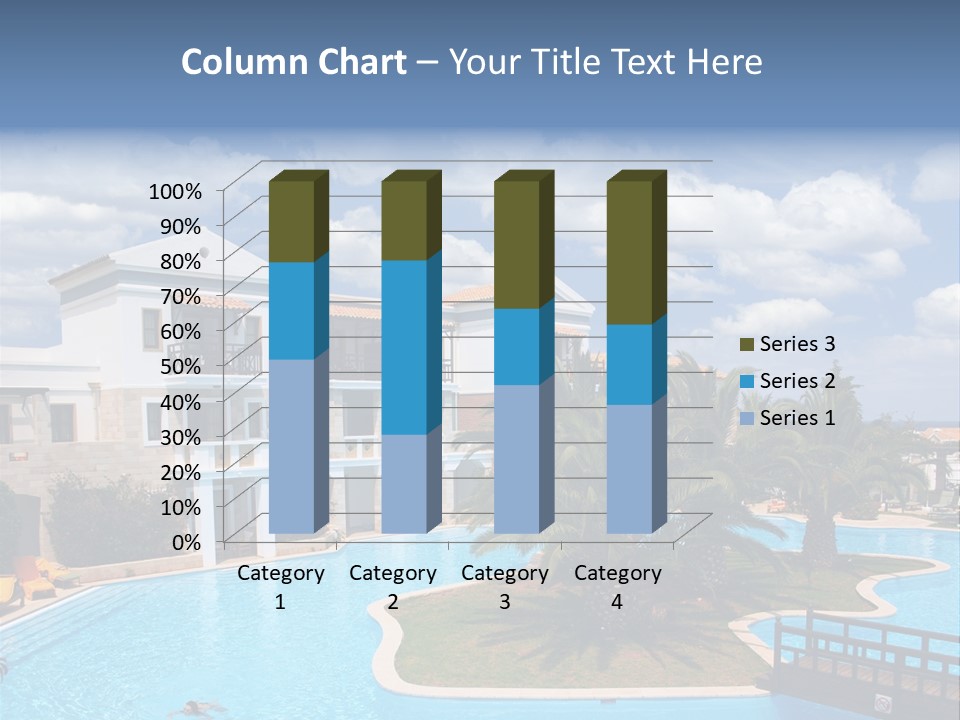 Sky Vacation Resort PowerPoint Template