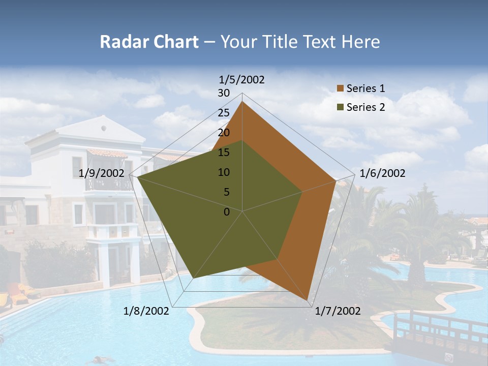 Sky Vacation Resort PowerPoint Template