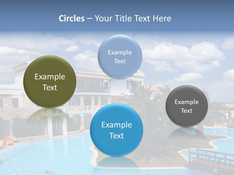 Sky Vacation Resort PowerPoint Template