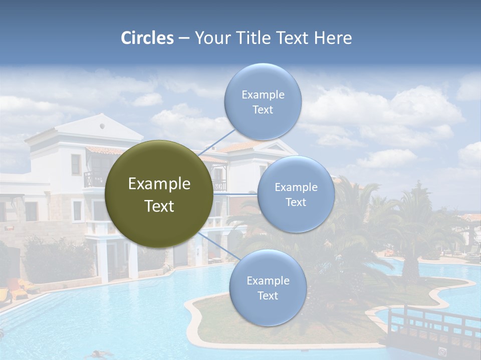 Sky Vacation Resort PowerPoint Template