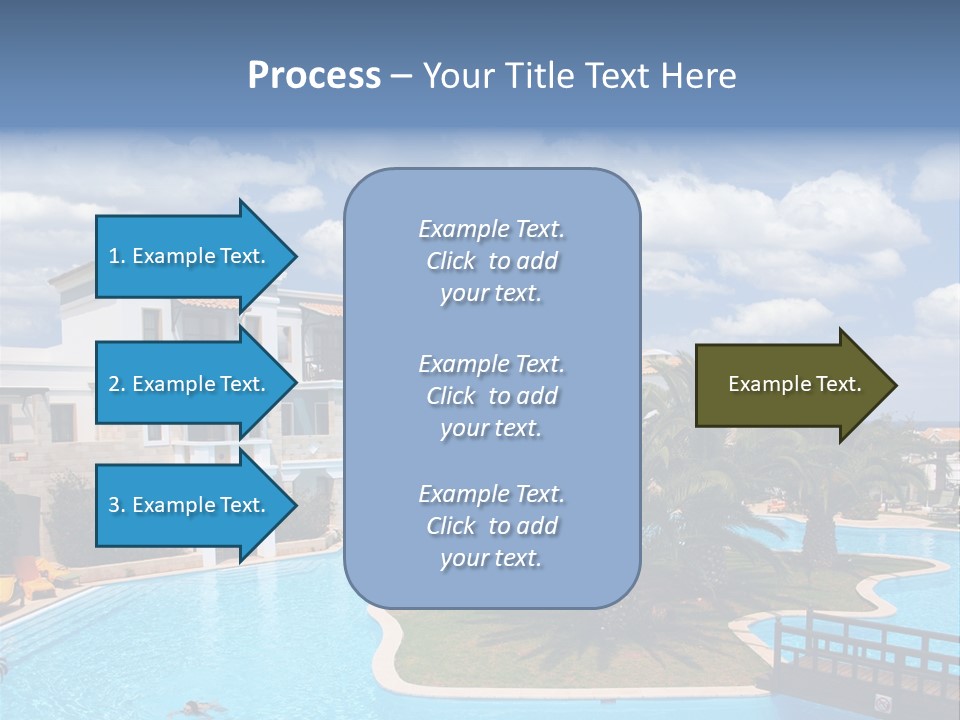 Sky Vacation Resort PowerPoint Template